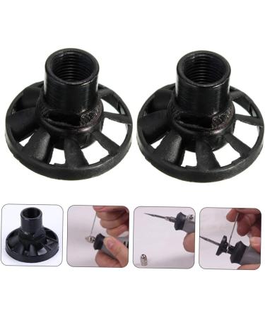 MUSISALY 2pcs Electric Grinding Chuck Door Knob Protector Blower Attachment Nut Grinder Black Plastic - Buy Online on GoSupps.com