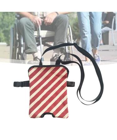 Drainage Thigh Concealed Pouch Waterproof Bladder Control Devices Urine Leg Bag Cover with Adjustable Washable and Reusable High Capacity(1000ml 1500ml 2000ml) Red M (1500ML) M (1500ML) Red