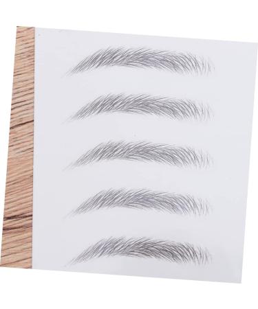 Didiseaon 2pcs 3d Eyebrow Stickers Eyebrow Stencil Stick on Brows Imitation Eyebrow Template 6 Proof - Buy Online on GoSupps.com