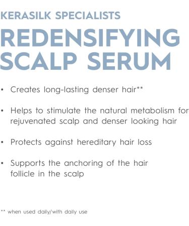 Kerasilk Redensifying Scalp Serum Vegan Formula Anti-hair Loss 110ml - Buy Online on GoSupps.com