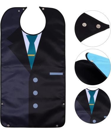 Adult Laz Waterproof Libbar Suit - Washable & Reusable Dining Protection for Older Men | Assorted Colors | 84x45cm - Buy Online on GoSupps.com