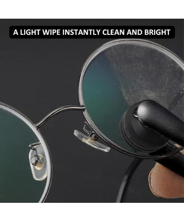 Portable Mini Glasses Cleaning Brush - Soft Cleaner Clip for Eyewear | International Shipping - Buy Online on GoSupps.com
