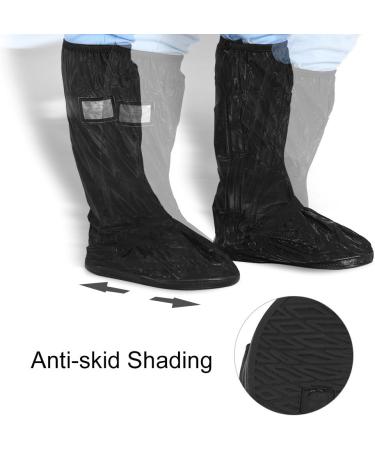 Buy Waterproof Motorcycle Rain Over Shoes - XL Black | Best Scooter & Bike Shoe Cover for Rainy & Snowy Days - Buy Online on GoSupps.com