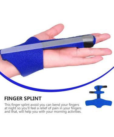 Straightening Brace Splint & Thumb Support Guard - Wrist Brace for Broken Fingers & Hand Stabilization - Buy Online on GoSupps.com