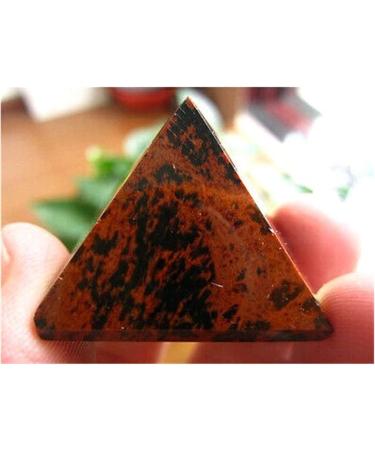 32MM Natural Quartz Crystal red Obsidian Pyramid yuebang Stone Mineral Specimen - Buy Online on GoSupps.com