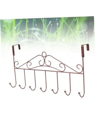 Alipis Metal Clothes Hanger Metal Clothing Rack Over The Door Hanger Towel Hanger Coat Hanger Hat Organizer medium As Shown - Buy Online on GoSupps.com