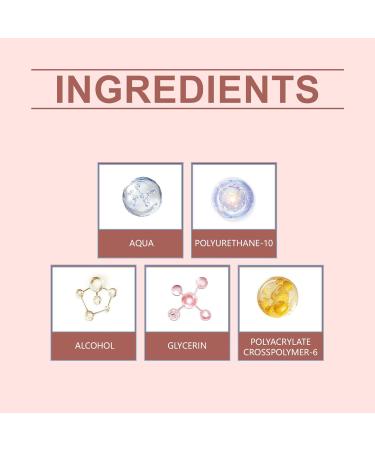  Generisch Set of 22 red gel nail protectors - waterproof - For manicures pedicures autumn decorations - Buy Online on GoSupps.com