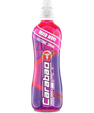 Carabao Sport Energy Drink Mixed Berry 4 x 500ml Bottles Case Isotonic Electrolytes No Aspartame B Vitamins B6 B12 Sports Drink Hydration Performance Fruit Flavour Bulk Crates Multipack - Buy Online on GoSupps.com