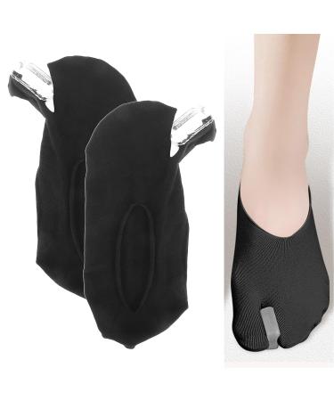 Ymiko Bunion Corrector Socks for Women - Soft, Elastic & Breathable Toe Separator Socks for Bunions - Black - Buy Online on GoSupps.com