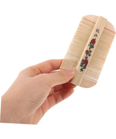 FRCOLOR 2 Pi ces Peigne Anti-poux Naturel en Bois Ultra-dense pour Gar on Fille limination des Pellicules Compact et Portable pour Usage Maison et Voyage - Buy Online on GoSupps.com