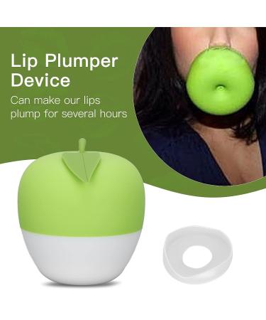 Silicone Lip Plumper Device - Reusable Beauty Tool for Plump Lips (Green) - Buy Online on GoSupps.com