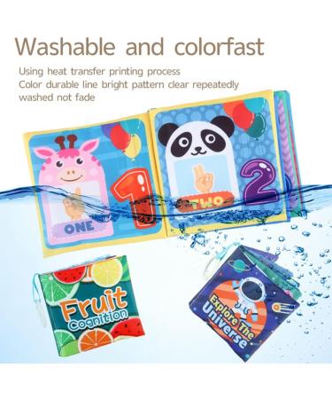 Lichengtai Fabric Quiet Book for Babies | Montessori Sensory Toys for Toddlers | Stroller Clip Educational Toy | Perfect for 6+ Months - Buy Online on GoSupps.com