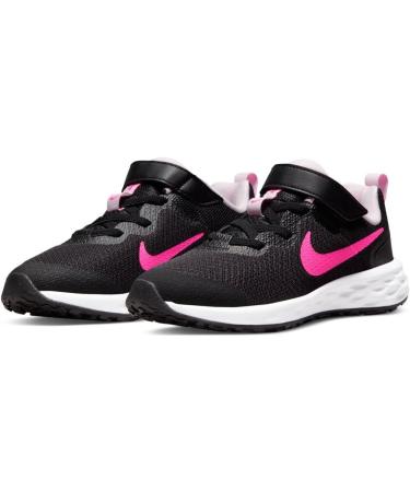 Nike Unisex Kids DD1094-007 Sneakers - Black Hyper Pink - Stylish 28.5 EU Footwear for International Shipping - Buy Online on GoSupps.com