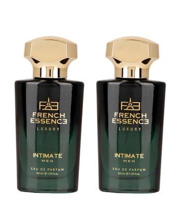 FREN'CH ESSE'NCE Premium Aerosol Perfume For Men/Luxury Perfume/Eau De Parfum Set Long Lasting Smell Gift Purpose Fresh Scent (Intimate) Pack Of 2 (30Ml Each)