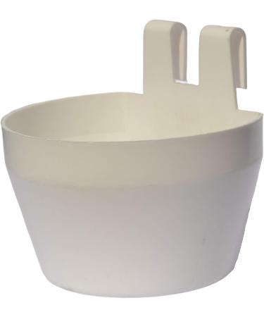 Supa Poultry Cage Cups / Galley Cups / Aviary Cups Pack of 12 Suitable For Both Food Grit Or Water Includes Integral Hook So The Cups Can Be Hung From The Cage Mesh Made In The UK Single - Buy Online on GoSupps.com