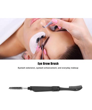 10 Pieces Eyelash Brush Comb Mini 2 in 1 Portable Reusable Eyebrow Cosmetic Makeup Tool (BLACK) - Buy Online on GoSupps.com