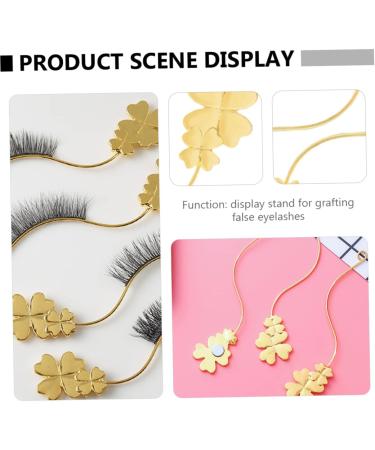 Minkissy 3 Pairs Eyelash Curved Tweezer - Ideal for Extensions & Beauty Salons | Zinc Alloy Eyelash Holder for Perfect Fake Eyelashes - Buy Online on GoSupps.com