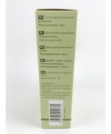 Cattier Ultra-Ventilated Green Clay 250g - Buy Online on GoSupps.com