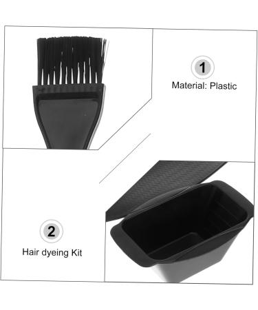 BESTYASH Planche M ches Coloration Cheveux Noire Kit Professionnel Pour Salon Coiffure Et Usage Maison Plateau Plastifi Ergonomique Pour M ches Faciles - Buy Online on GoSupps.com