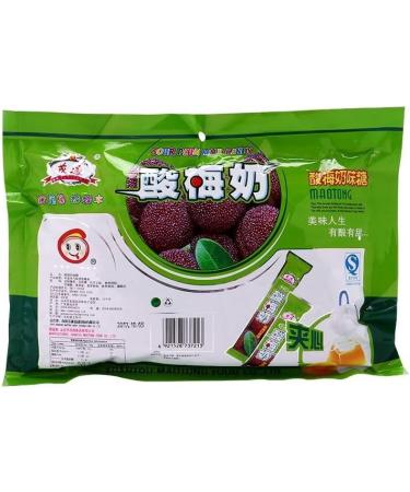 Sour and Sweet Plum Milk Candy Sour Plum Stick Fruit Soft Candy 180g/pack Health Fudge Snack Gift Pack Instant Snakcs Chinese Food Sugar Dessert (3 packs 180g (40pcs)) 180g (40pcs) 3 packs - Buy Online on GoSupps.com