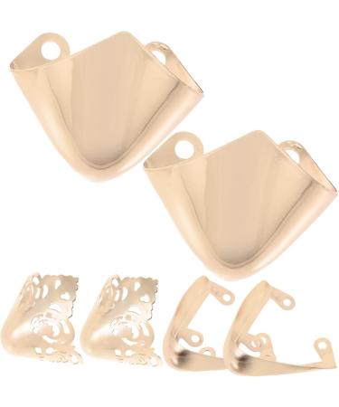 SHERCHPRY Heel Protector - 6 Pairs High Heel Toe Protection & Metal Decor for Shoe Repair | International Shipping Available - Buy Online on GoSupps.com