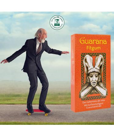 BADERs Guarana Fitgum - 3x24 Chewing Gum Drag es with Guarana Caffeine | International Shipping - Buy Online on GoSupps.com