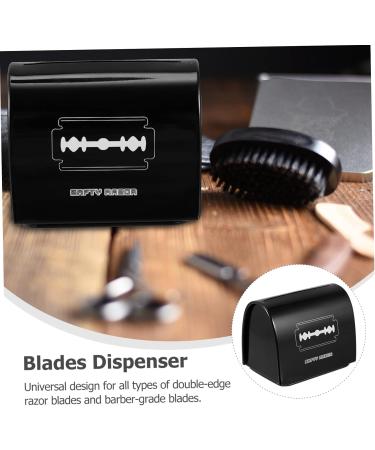 FRCOLOR 12 STK Blade Storage Box | Razor Bank Container for Safe Blade Disposal | Black Compact & Durable | 3-Piece Set (6.5x4.5x6cm) - Buy Online on GoSupps.com