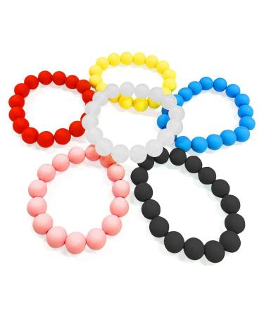 Buy 12mm Silicone Pearls for Baby - Pacifier Clips Bite Rings & Necklace Kits - International Shipping Available - Buy Online on GoSupps.com