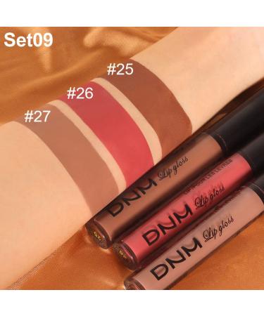 EVPCT 3Pcs Nude Brown Pink Dark Maroon Matte Liquid Lipstick Set for Dark Skin | Long Lasting Waterproof Lip Stain for Black Women | 0.21 Fl Oz (Pack of 3) - Buy Online on GoSupps.com