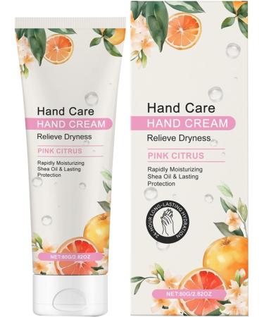 Hand Cream For Women Hand Lotion For Women Grapefruit Dry Hand Lotion 80G For Women - Non Greasy Moisturizing Cream For Body Skin Care For Women - Buy Online on GoSupps.com