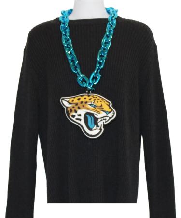 Shop Aminco NFL Jacksonville Jaguars Team Fan Necklace - Teal | Official Merchandise - Buy Online on GoSupps.com