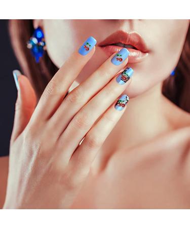 20-Piece 3D Cherry Nail Charms: Red Kawaii Rhinestones for Nail Art DIY - Crystal Jewels for Girls' Nails, Phone, Clothes, Shoes, Bags - Decorative Craft - Buy Online on GoSupps.com