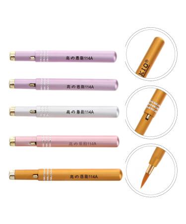 FRCOLOR Retractable Lip Brush Set - 15 Pcs Double-Ended Makeup Tool for Lipstick & Lip Gloss - Assorted Colors - Buy Online on GoSupps.com