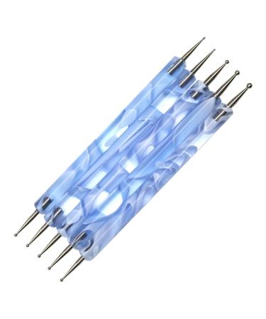 5 Pieces Sets Nail Art Brush Tool Nails Pen Designer Fashion Design for Hand Manicure
