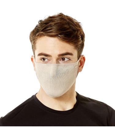 Naroo F.U Plus - Reusable Anti-Dust Pollen Sport Face Mask for Cycling (Beige) - Unisex | International Shipping Available - Buy Online on GoSupps.com