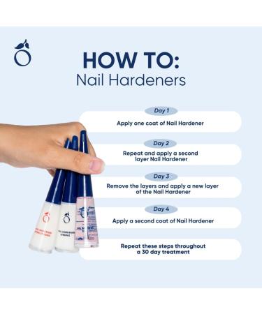Herome Nail Strengthener Extra Strong 10ml - Treatment for Weak, Brittle Nails - Buy Online on GoSupps.com