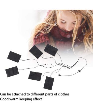 Portable USB Electric Heating Pad Vest - Washable Fabric Heater for Winter Outdoor Use - Buy Online on GoSupps.com