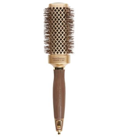 Olivia Garden NanoThermic Ceramic + Ion SQUARE Shaper Hairbrush 1.5 Inch (Pack of 1)