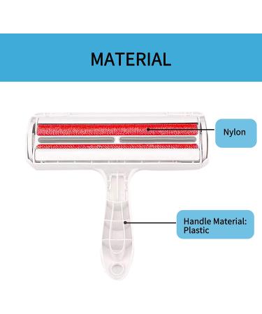 UBUL Pet Hair Remover Roller - Self-Cleaning Base - Eco-Friendly Portable Solution for Furniture - Dark Red - Buy Online on GoSupps.com