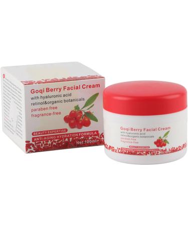 100g Goji Berry Face Cream Face Cream With Red Ginseng Invigorating Moisturizer Glow Effect Against Wrinkles And Dark Circles Folic Acid Firming Face Cream - Buy Online on GoSupps.com