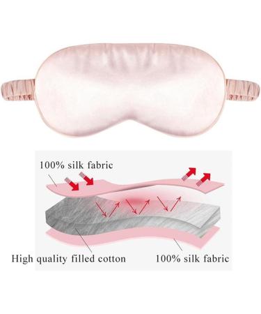 2-Pack Silk Sleep Masks | 100% Mulberry Silk Eye Masks for Women & Men | Premium Black Sleeping Blindfolds - Buy Online on GoSupps.com