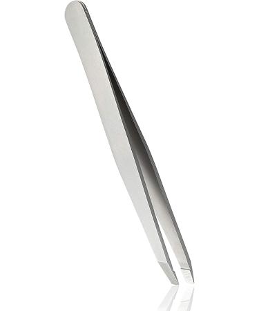 Rubis Slanted Tweezers for Eyebrows - Engraved Ribbon Support Breast Cancer Awareness - International Shipping - Buy Online on GoSupps.com