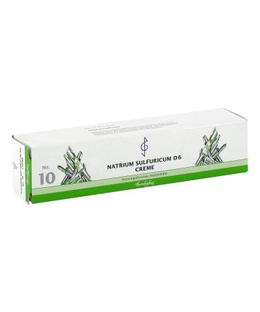 Biochemistry 10 Natrium Sulfuricum D 6 Cream