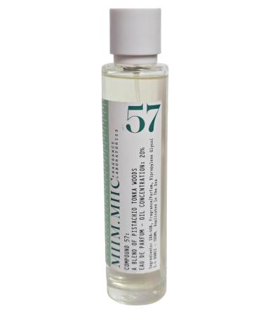 MIIM MIIC Compond 57 Pistachio Tonka Woods Eau De Parfum 3.4 Fl oz / 100 ml Unboxed