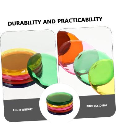 Mipcase 10 Pcs Grafting Eyelash Spacer & Glue Tray | Makeup Palette & Lash Extension Tools | Fake Eyelashes Holder for Professionals - Buy Online on GoSupps.com