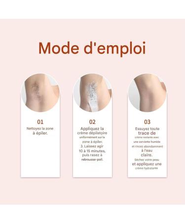 Facial Hair Removal Cream - 50ml Hair Removal Lotion Hair Removal Cream for Sensitive Skin - For Women and Men Facial Skin Care Use Under the - Buy Online on GoSupps.com