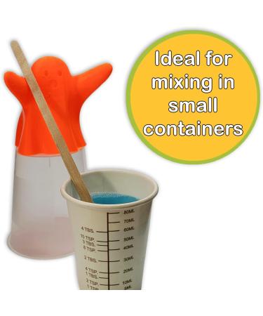 50 Pack of 7 Inch Wood Paint Stain Resin Epoxy Mixing Stir Sticks - Ideal for DIY Projects - Buy Online on GoSupps.com