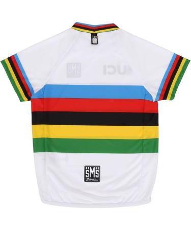 Santini Jersey UCI Baby World Champion 2016 | Multicolor One Size - International Shipping Available - Buy Online on GoSupps.com