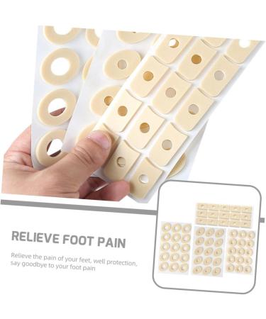 DOITOOL 4sheets Latex Corn Stickers Toe Spacer Toe Feet Pads Cushions Feet Foot Protectors for Feet Silicone Gel Stickers Feet Corn Cushion Corn Pads for Toe Feet Corn Patch - Buy Online on GoSupps.com