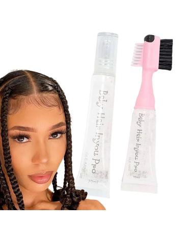 Edge Fixer - Baby Gel for Hair Wigs Slick Stick for Hair Non-Greasy Styling Hair Pomade Stick Strong Hold Makes Hair Look Neat and Tidy Frifer